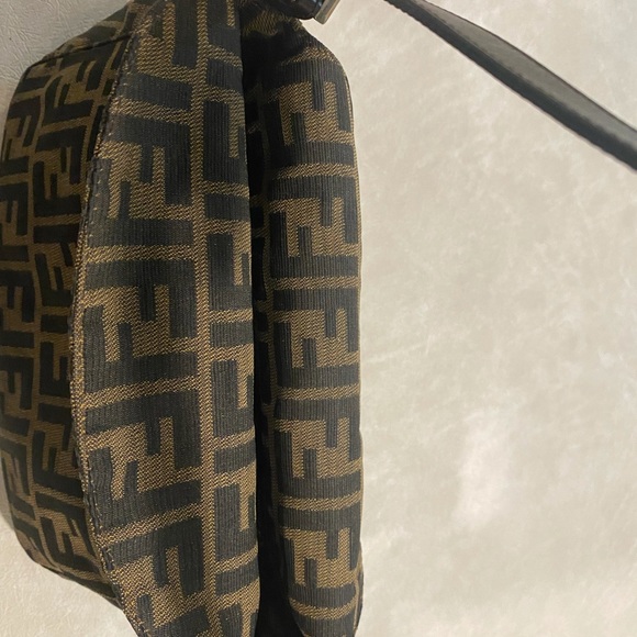 🖤🤎Fendi  Zucca Mama Baguette Double flat  🤎🖤 - Picture 6 of 14